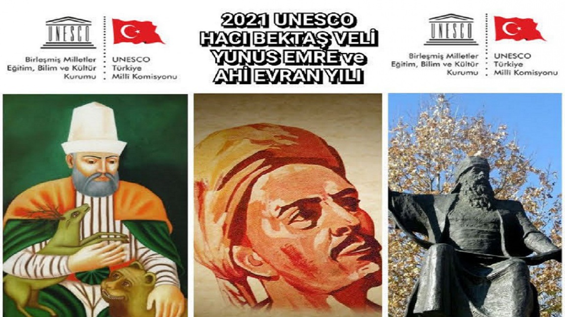 UNESCO 2021'i Ahi Evran Veli, Hacı Bektaş Veli ve Yunus Emre yılı ilan etti